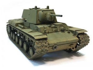 Сборная модель ZVEZDA Советский тяжелый танк образца 1940 г. с пушкой Л-11 КВ-1, под. набор, 1/35