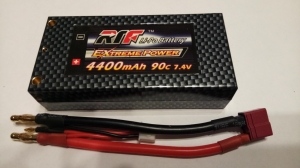 Аккумулятор Dinogy 2S 7,4v, 4400mAh 90C (Жесткий корпус)