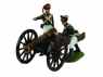Сборные солдатики ZVEZDA Русская гвардейская тяжелая артиллерия 1812-1814 гг., 1/72