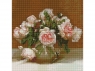 Алмазная мозаика 30х30 БУЗИН. РОЗОВАЯ СИМФОНИЯ (26 цветов)
