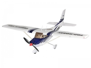 Радиоуправляемый самолет Top RC Cessna 182 400 class синяя 965мм KIT