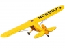 Радиоуправляемый самолет Top RC J3 желтый 1400мм KIT