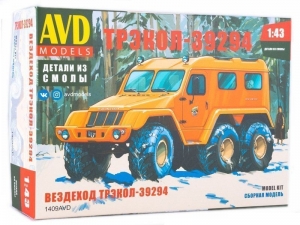 Сборная модель AVD Вездеход ТРЭКОЛ-39294, 1/43
