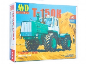 Сборная модель AVD Трактор Т-150К, 1/43