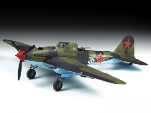 Сборная модель ZVEZDA Советский двухместный штурмовик Ил-2 (обр. 1943), 1/48
