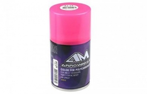Краска по лексану ARROWMAX флуоресцентный розовый AS29 (100мл)