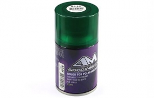 Краска по лексану ARROWMAX полупрозрачный зеленый AS44 (100мл)