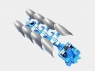 Радиоуправляемый фермерский трактор Korody с плугом 1/24 2.4G 6CH RTR