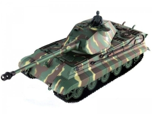 Радиоуправляемый танк Heng Long King Tiger (башня Porsche) Upgrade V6.0  2.4G 1/16 RTR