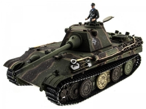Р/У танк Taigen 1/16 Panther type F с ИК пушкой HC версия, башня на 360, подшипники в ред, V3 2.4G RTR