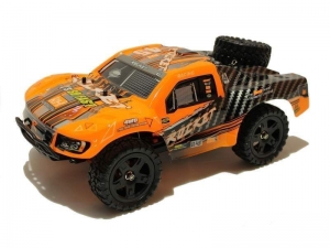 Радиоуправляемый шорт-корс Remo Hobby Rocket UPGRADE (оранжевый) 4WD 2.4G 1/16 RTR