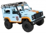 Радиоуправляемая машина MN MODEL английский внедорожник Defender  D90 (голубой) 4WD 2.4G 1/12 RTR