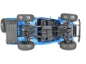 Радиоуправляемая машина MN MODEL японский внедорожник FJ45 (синий) 4WD 2.4G 1/12 RTR