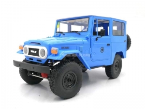 Радиоуправляемая машина WPL японский внедорожник FJ40 (голубая) 4WD 2.4G 1/16 (комплект для сборки)