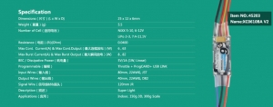 Dualsky XC0610BA V2, ESC 6A, 2-3s LiPo, for plane & heli