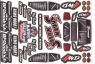 DB-3602 Кузов "неубивайка" для Remo Hobby Smax 1/16 Черный