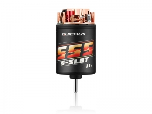 Коллекторный мотор Hobbywing QUICRUN Brushed 555-11T (11TKV, 3,175/16,2мм, 1/10)