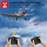 Радиоуправляемый самолет Volantex RC Mustang 400мм 2.4G 2ch LiPo RTF с гироскопом (цвет красный)