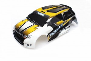 Traxxas Окрашенный кузов с наклейками для автомоделей LaTrax Rally 1:18 (желтый)