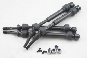 S1955+S1957 Комплект металлических приводов (пeред+зад) для Remo Hobby 1/10 (Mmax, EX3)