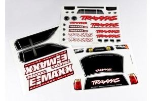 Traxxas Комплект наклеек для корпуса автомодели TRAXXAS E-Maxx Brushless