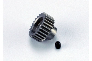 Traxxas Шестерня электромотора с винтом крепления для моделей TRAXXAS 1:16 (металл, 26 зубов)