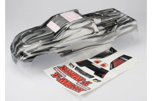 Traxxas Вырезанный и частично окрашенный кузов для автомодели TRAXXAS T-Maxx