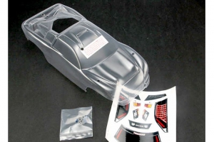 Traxxas Неокрашенный кузов с наклейками для автомоделей TRAXXAS Nitro Rustler