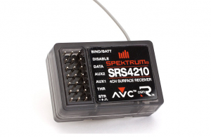 Spektrum Приемник 4 канала AVC Авто DSMR SRS4210