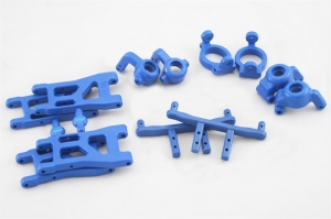 C1631 Капролоновый комплект подвески для Remo Hobby 1/16 синий