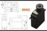 Futaba S9402 (металл, 6.4кг/см, 0.13сек)