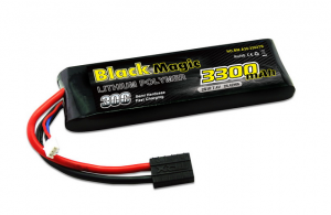  Black Magic Li-pol 7.4V 3300mAh, 30C, 2s1p, TRX Plug