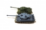 Радиоуправляемый танковый бой T34 Tiger масштаб 1:28 с эффектом грязи