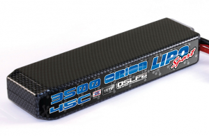 Team Orion Li-pol 11.1V 3500mAh, 45C, 3s1p, TRX Plug