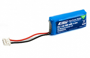 E-Flite Li-pol 7.4V 200mAh, 30C, 2s1p