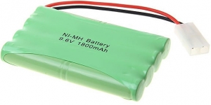 Аккумулятор Ni-Mh 9.6V 1800 mAh AA (разъем Tamiya)