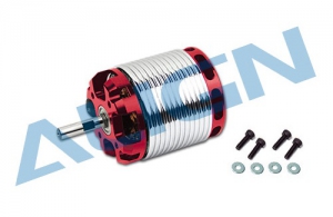Бесколлекторный мотор 500MX 1600kv (красный), T-Rex 500