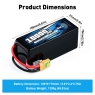 Аккумулятор B&C LiPo 10000 mAh 30.8V (8S HV), 100C, XT90S, Soft case