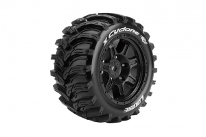 Колеса Louise RC X-Cyclone для автомоделей MONSTER TRUCK 1/5 HEX 24mm (2шт)