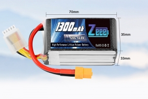 Аккумулятор Zeee Power LIPO 4S 120C 1300mah zeee-1300-4s-120c