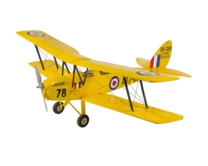 Радиоуправляемый самолет для сборки DW-Hobby Havilland DH.82 Tiger Moth 0.8м ARF (приемник DSMX/2) - SCG3905-444