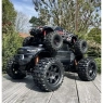 Колеса в сборе (2шт) Louise RC MFT X-PIONEER для автомоделей Traxxas X-Maxx 1/5, черные диски, HEX: 24мм