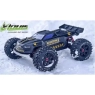 Колеса в сборе (2шт) Louise RC MFT X-UPHILL для автомоделей Arrma Kraton 1/5 8S, черные диски, HEX: 24мм