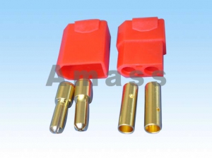 AMASS two pair of 3.5mm connector with two housing