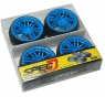 Yeah Racing Колеса дрифт 1/10 - Spec D Type-X вынос +6мм (4шт)