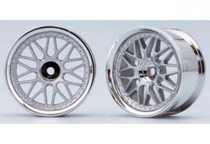 YOKOMO Диски 1/10 - 10-Spoke Chrome Silver