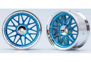 YOKOMO Диски 1/10 - 10-Spoke Chrome, Blue