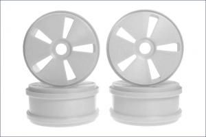 Kyosho DIS Hard Dish Wheel(White/MP777/4pcs)