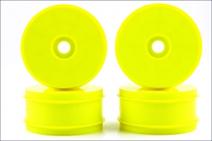 Kyosho Dish Wheel (4pcs/F-Yellow/MP9)