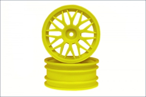 Kyosho Narrow Wheel(56/Mesh)Yellow
